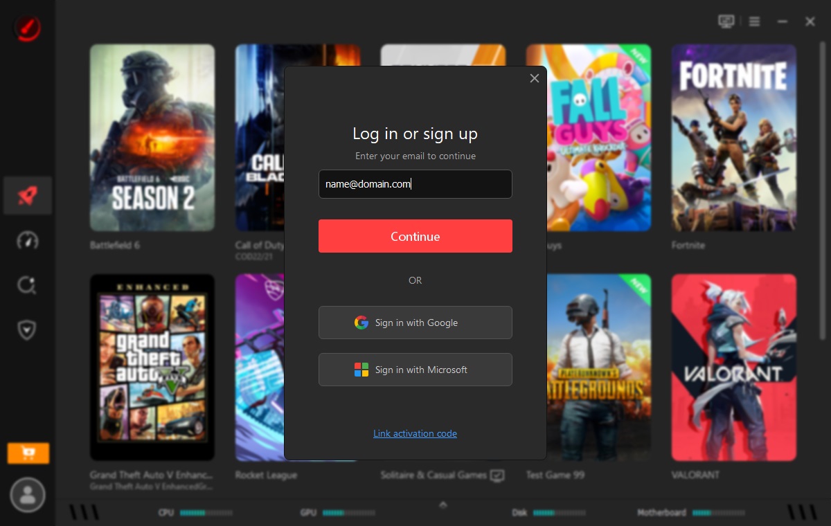 log-in